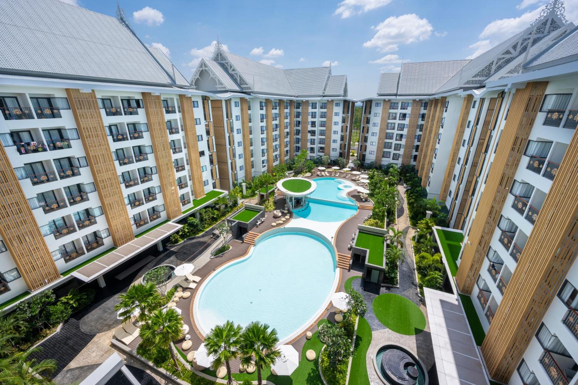 Отель Wyndham Jomtien Pattaya На Джомтьен Экстерьер фото